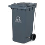 Outdoor Waste Bin With Mobile