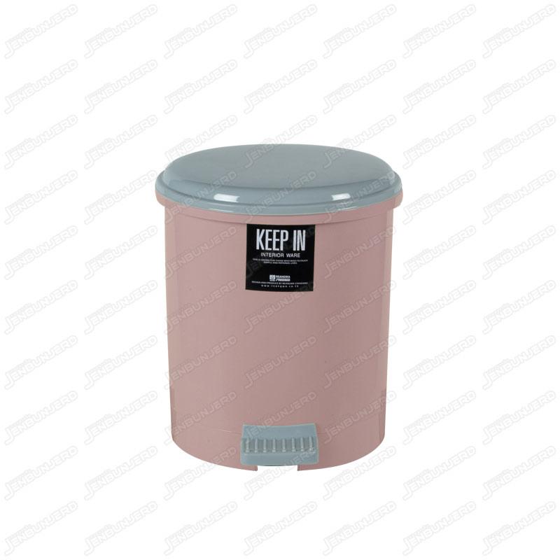 ถังขยะเท้าเหยียบ ทรงกลม 5.5 ลิตร สีชมพู RW9083 ถังขยะเท้าเหยียบ ทรงกลม 5.5 ลิตร สีชมพู RW9083