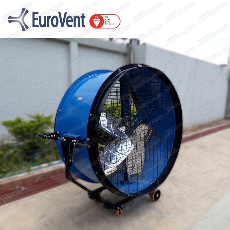 Sl30df Fan จำหน่าย พัดลมอุตสาหกรรม พัดลมฟาร์ม แบบติดล้อ 30