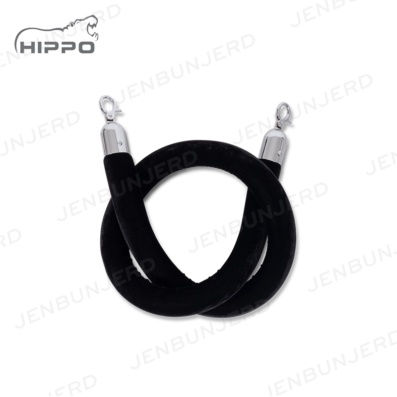 สายคล้องเสากั้นทางเดิน แบบผ้ากำมะหยี่ 1.5 เมตร สีดำ HIPPO สายคล้องเสากั้นทางเดิน แบบผ้ากำมะหยี่ 1.5 เมตร สีดำ HIPPO